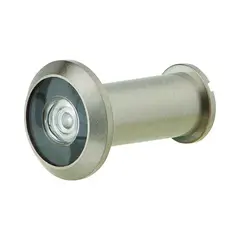 SCHLAGE - Mirilla de 190 Grados de Latón Macizo Níquel Satinado para Puerta