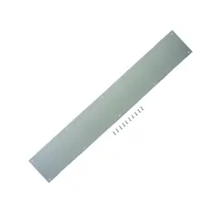 PROSOURCE - Placa para Base de Puerta de 15.24 X 76.20 cm Níquel Satinado