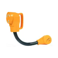 POWER GRIP - Adaptador Macho 15 Amperios /Hembra 30 Amperios 30.48 cm 125 V 1875 W