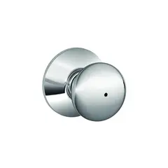 SCHLAGE - Pomo Tirador para Puerta de Privacidad Cromo