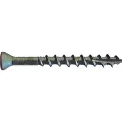 GENERICO - Tornillo Autoperforado para Madera Cabeza Estrel N. 7 X 6.35 cm Verde