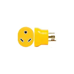 POWER GRIP - Adaptador de 4 Patas Macho 30 Amperios /Hembra 30 Amperios 125 V