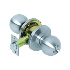 TELL - Cerradura de Pomo para Baño Latón 6.99 cm