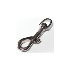 BARON - Mosquetón Giratorio con Ojo Red de 1.27 cm Acero Inoxidable