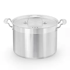 NUTRICHEF - Olla de Acero Inoxidable Gris