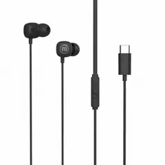 MAXELL - Audífono Square Tipo C Negro