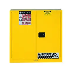 JUSTRITE - Mueble de Seguridad 2 Puertas 1 Estante Capacidad de 113.56 L