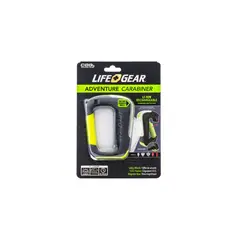 LIFEGEAR - Clip Luminoso con Silbato de Seguridad 150 Lúmenes