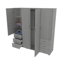 MODUOFI - Clóset Tolix 187X181,5X50 Venecia Blanco