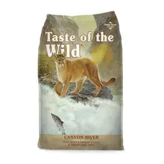 TASTE OF THE WILD - Alimento seco para gato canyon river sabor a trucha y salmón 6.3 kg