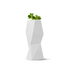 FORA - Matera Plástica Origami 28X27.5X81.5Cm Blanco