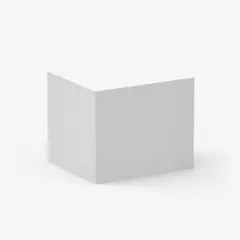 FORA - Cubo Soleil Polietileno 50X50X40 Cm Blanco