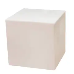 FORA - Cubo Soleil Mini Polietileno 32X32X32 Cm Blanco