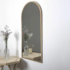 SANDALO - Espejo Arco 50X100 Cm Dorado