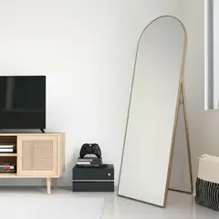 JUST HOME COLLECTION - Espejo Praga Platina 1" 60x160 Cm Dorado