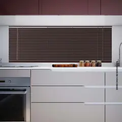 REGGIA - Persiana Aluminio 100x140cm Café