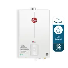 RHEEM - Calentador 12 Litros Gas Natural Tiro Forzado Digital