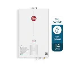 RHEEM - Calentador 14Lt Gas Natural Tiro Forzado Dig