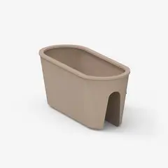 FORA - Matera Plástica Ovalada Alem 67X29X31Cm Arena