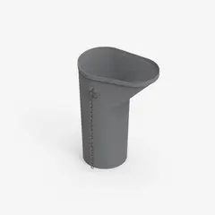 FORA - Bajante Boca Escombros 48 X 73 X 100 cm con Cadenas 1/4