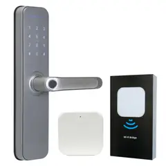 ZERRUTTI - Cerradura Digital Inteligente Silver Automatica Con Gateway