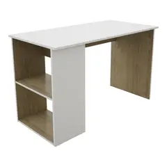 undefined - Escritorio Majo 73.1x120x60 cm Rovere Blanco