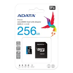 ADATA - Memoria Micro Sd 256GB A1