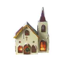 ADDEQUAR - Iglesia Navideña Decoracion Ref: Inds-01