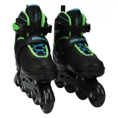 ZOOM SPORTS - Patines Zoom Electric Negro Talla S