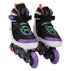 ZOOM SPORTS - Patines Zoom Electric Morado Talla S