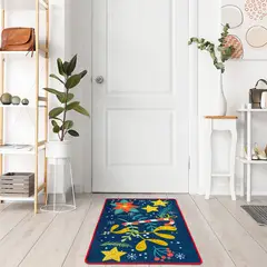 CUPERZ - Camino Navidad 66X100 Baston Azul