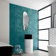 ATTMOSFERAS - Mosaico Pannolino Azul 282.X29cm Cj/X 13 Und