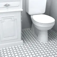 ATTMOSFERAS - Mosaico Ottagono Bianco 29.5x29.5 Mate Cj/X 20 Und