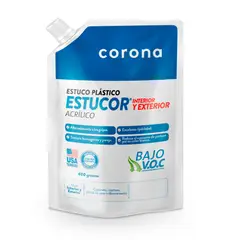 CORONA - Estuco Plástico Interior y Exterior 400 g
