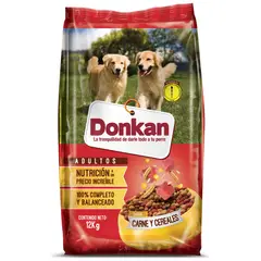 DONKAN - Alimento Seco Para Perro Carne Y Cereal 12kg