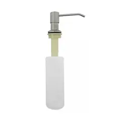 GRIFOS CENTER - Dispensador Jabón Tapa Acero Satin