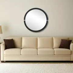 DE CASA - Espejo Luna Negro 60 Cm