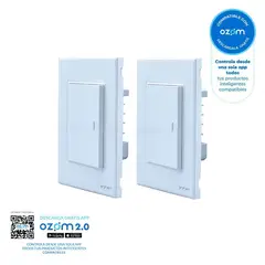 VTA PLUS - Kit 2 Interruptores Sencillos Switch Iot