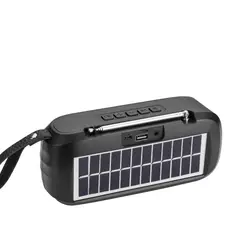 VTA PLUS - Parlante Recargable Con Panel Solar Y Linterna 12 W Rms Vta