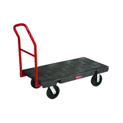 RUBBERMAID - Carro de Plataforma Industrial con Alta Capacidad y Estructura Anticorrosiva