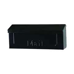 undefined - Buzón Estándar para Pared de Acero Galvanizado Color Negro