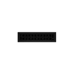 IMPERIAL - Rejilla para Piso Negro de 5.71 X 30.48 cm