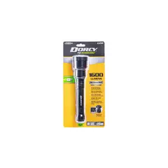 DORCY INTERNACIONAL - Linterna Recargable Dorcy 41-4299 LED 800 Lúmenes con Carga USB y Cuerpo de Aluminio