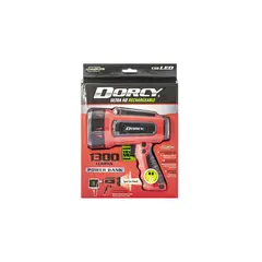 DORCY INTERNACIONAL - Reflector Recargable LED Dorcy 41-4356 1300 Lúmenes con Power Bank y Carga USB