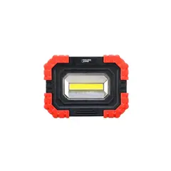 Z ONE - Linterna Recargable LED PowerZone 12241 con Base Giratoria y USB 1000 Lúmenes