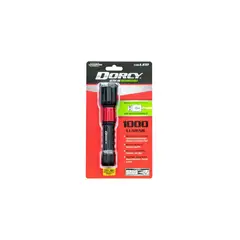 DORCY INTERNACIONAL - Linterna Recargable Dorcy 41-4358 LED con Power Bank y Carga USB 1000 Lúmenes