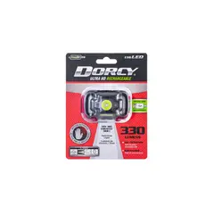 DORCY INTERNACIONAL - Linterna de Cabeza Recargable Dorcy LED con Sensor de Movimiento 330 Lúmenes
