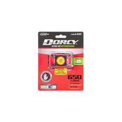 DORCY INTERNACIONAL - Linterna Recargable de Cabeza Dorcy LED con Sensor de Movimiento 650 Lúmenes