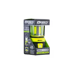 DORCY INTERNACIONAL - Linterna Recargable Dorcy LED con Batería de 4500 mAh y Puerto USB 1800 Lúmenes