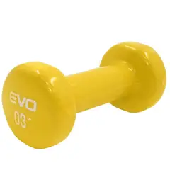EVOLUTION FITNESS - Mancuerna De Vinilo 3Lb Evo